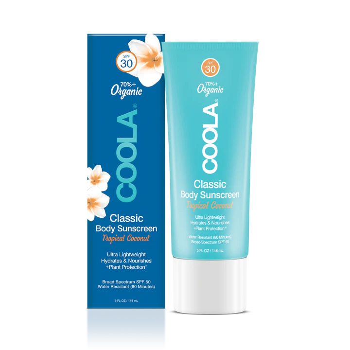 Coola Classic Body SPF30 Organic Sunscreen Lotion - Tropical Coconut 148ml