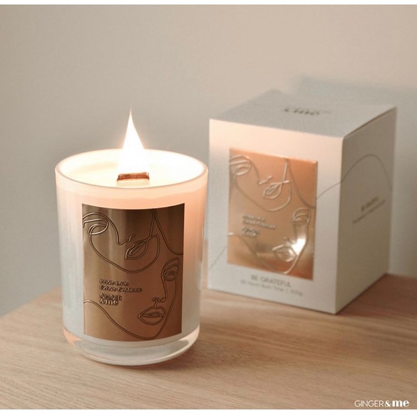 Ginger&Me Mindfulness Candle 500g 25% OFF this week