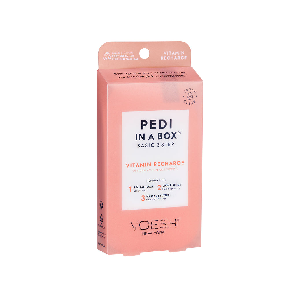 VOESH Pedi in a Box 3 Step - Vitamin Recharge